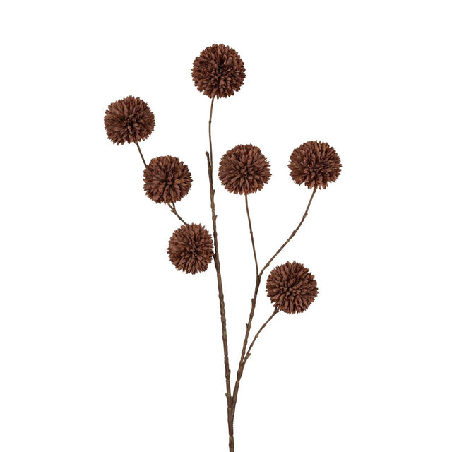 Roberts collection pompom tak 98cm dark coffee