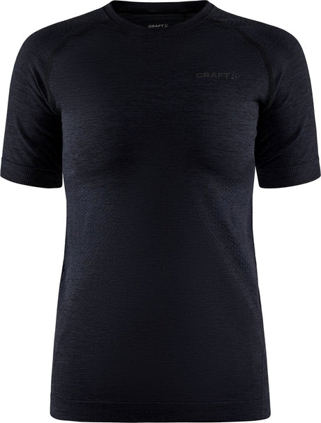 Craft core dry active comfort ss w dames thermoshirt - zwart l
