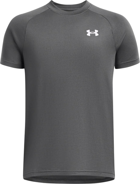 Under armour ua tech 2.0 ss unisex sportshirt - grijs - wit