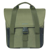 Basil enkele fietstas go 16 liter 15 x 29 x 34 cm - donkergroen