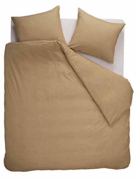 Beddinghouse frost dekbedovertrek - lits-jumeaux xl - 260x200 220 - goud