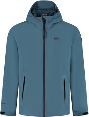 Kjelvik outdoorjas kiron blauw