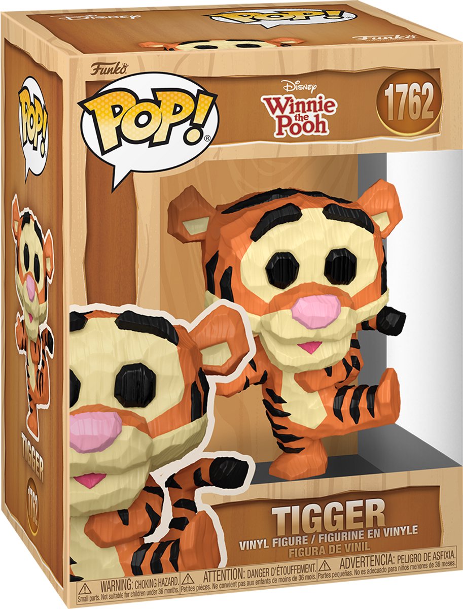 Funko winnie the pooh tigger vinylfiguur 1762 unisex pop! - neutraal - standard