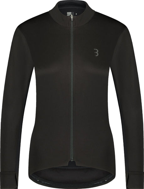 Bbb cycling donna triguard fietsjas dames - drie-seizoenen wielren fietsjack dames - waterafstotend windjack – zwart – maat m - bbw-453