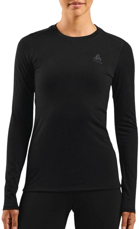 Odlo natural merino 160 lange mouwen shirt vrouwen - maat s