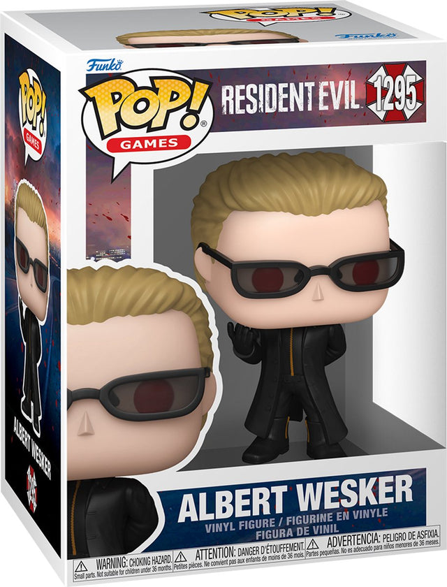 Funko resident evil albert wesker vinylfiguur 1295 unisex pop! - neutraal - standard