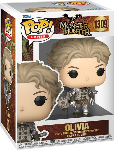 Funko monster hunter olivia vinylfiguur 1309 unisex pop! - neutraal - standard