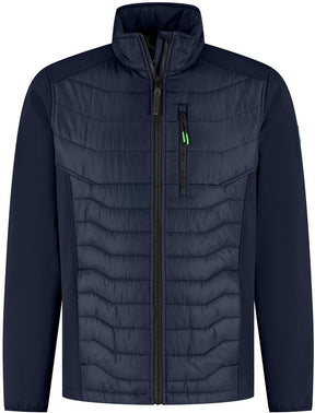 Kjelvik outdoorjas sytze donkerblauw