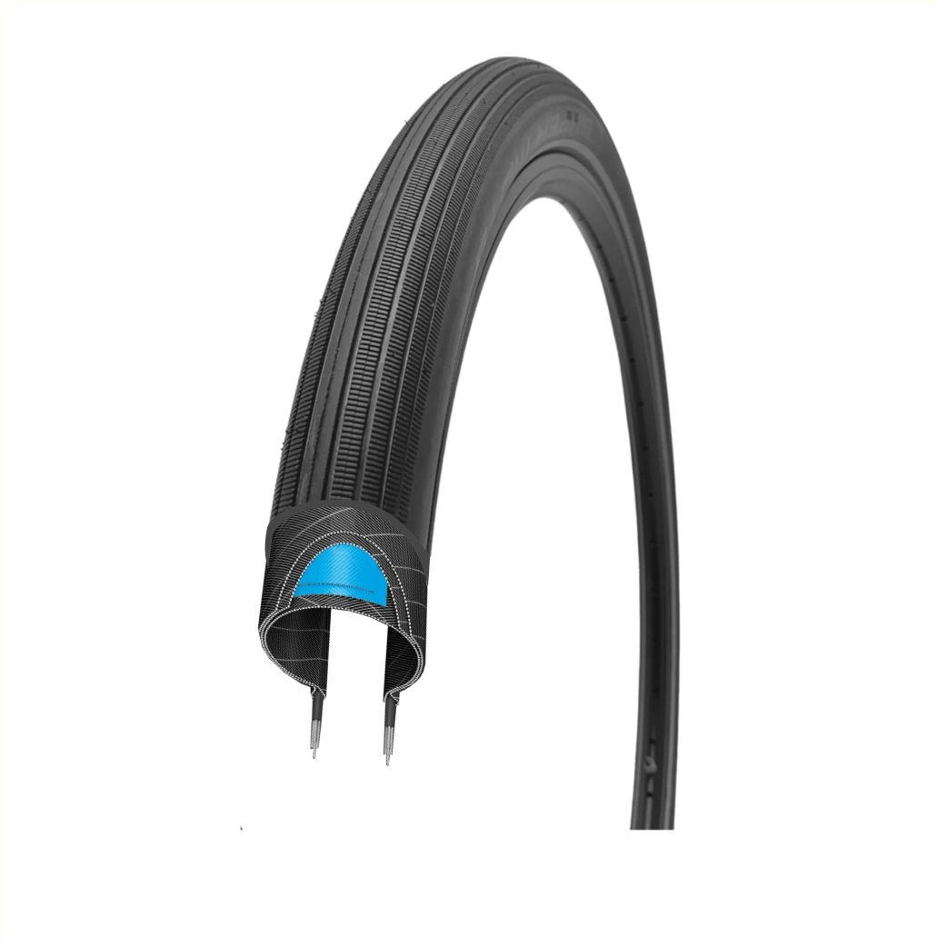 Schwalbe super moto perf (raceguard) 5mm anti-lek, zwart met reflectie, 28x2.00 etrto 50-622