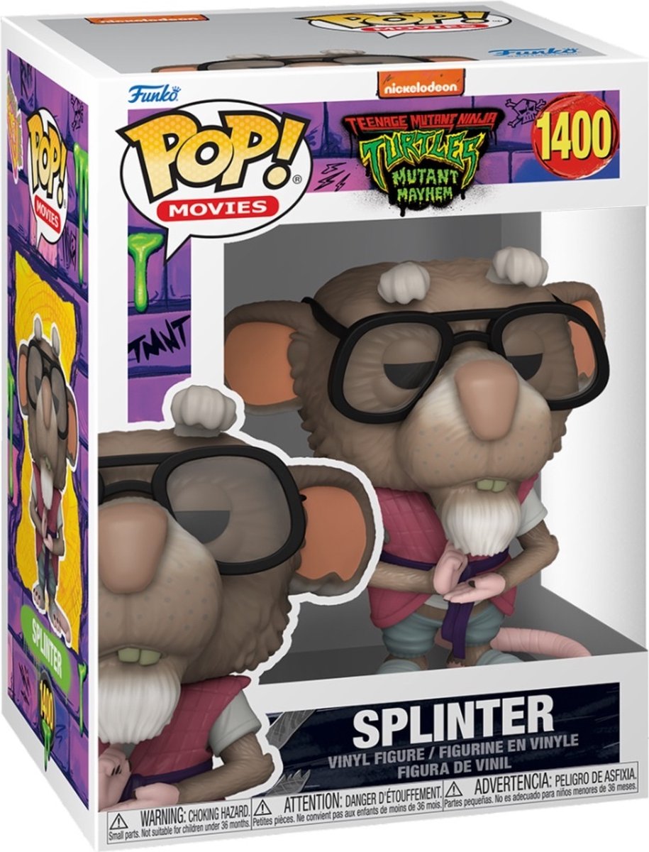 Funko pop movies: tmnt splinter - pop #1400