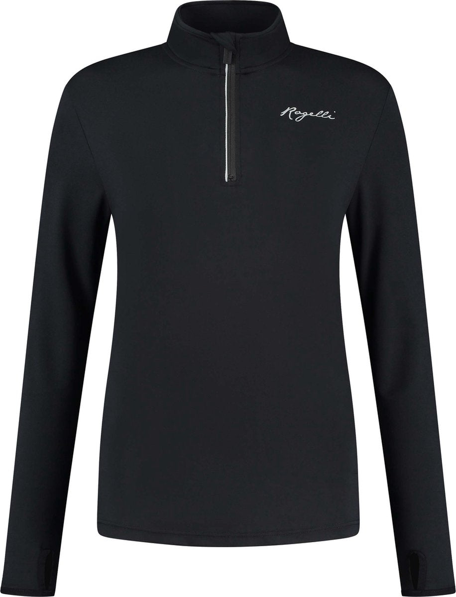Rogelli core hardloopshirt dames - lange mouwen - zwart - xs