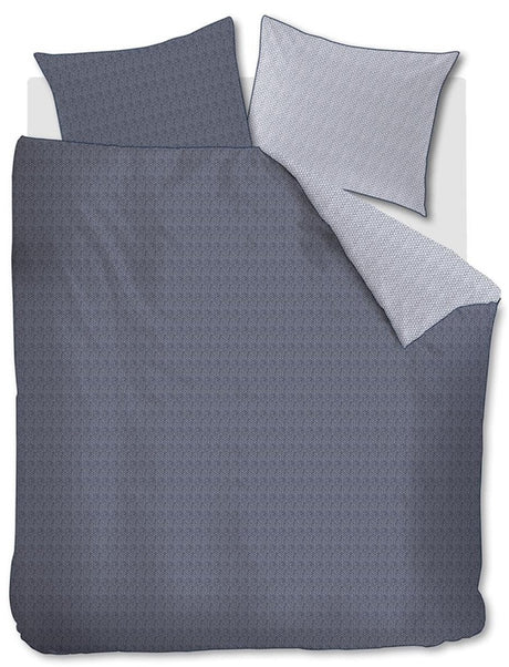 Riviera maison twisted dekbedovertrek - lits-jumeaux - 240x200 220 - blauw