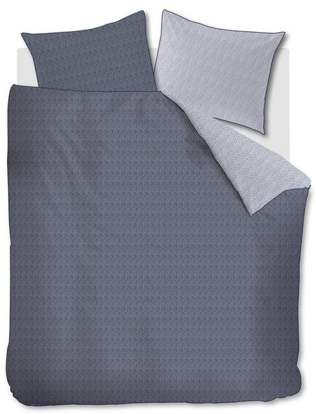 Riviera maison twisted dekbedovertrek - lits-jumeaux xl - 260x200 220 - blauw