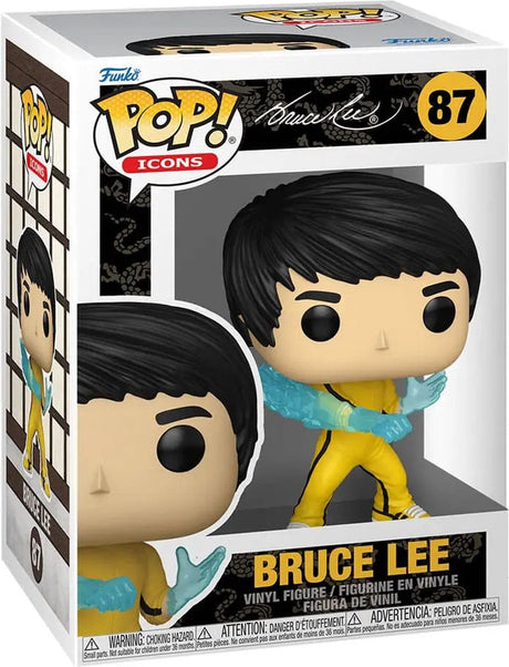 Funko pop icons: bruce lee pop #87