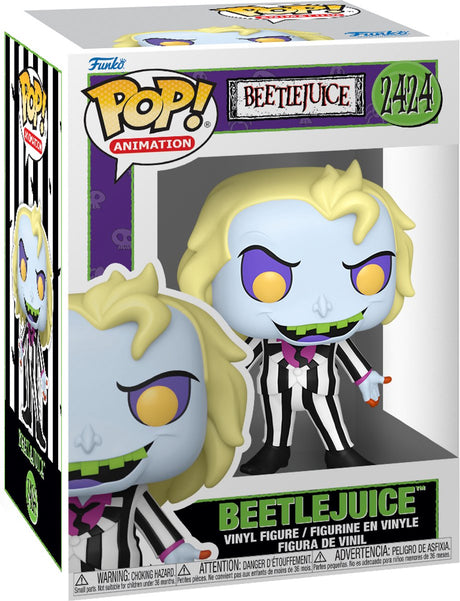 Funko beetlejuice beetlejuice vinylfiguur 2424 unisex pop! - neutraal - standard