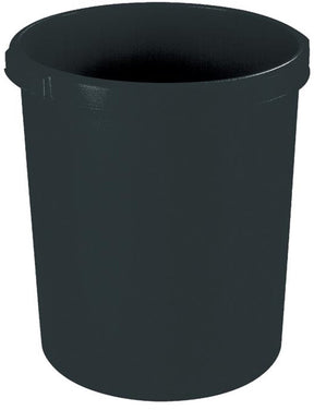 Han papierbak - klassik - 30 liter - zwart - hoogwaardig kunststof - ha-1834-13