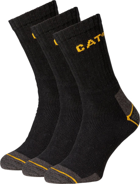 Caterpillar cat werksokken - zwart met grijs - maat 41 45 42-44