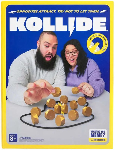 Relatable kollide - het magnetische strategiespel vol spanning - vanaf 8 jaar - 1-4 spelers - behendigheid tactiek