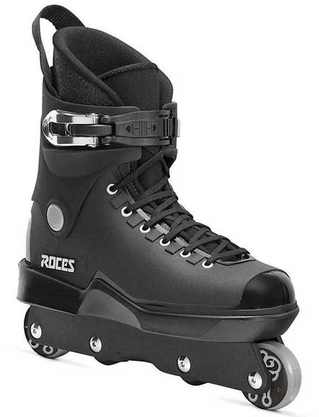Roces m12 ufs stunt skates zwart - volwassenen - ufs frame high-impact shell - maat 42