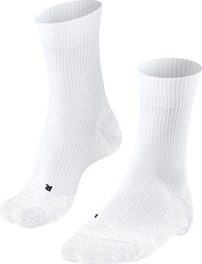 Falke te4 anti-blaar katoen functioneel materiaal tennissokken heren wit - maat 44-45 44 45