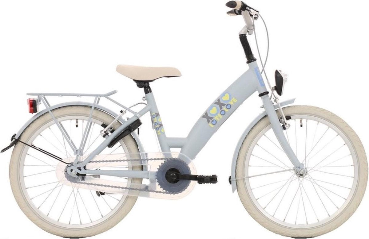 Bikefun Children's Bike 20 Beaucoup d'amour avec frein bleu