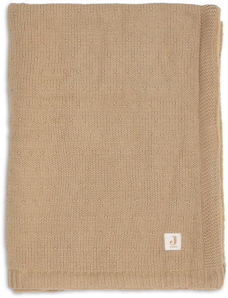 Jollein baby deken ledikant 100x150cm sprinkle knit hazel fluffy