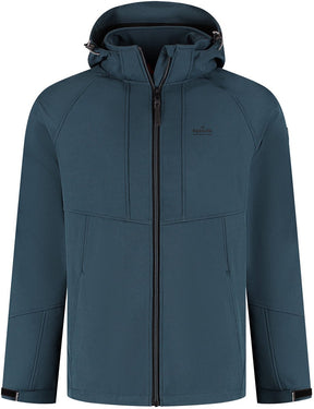 Kjelvik outdoorjas rik blauw