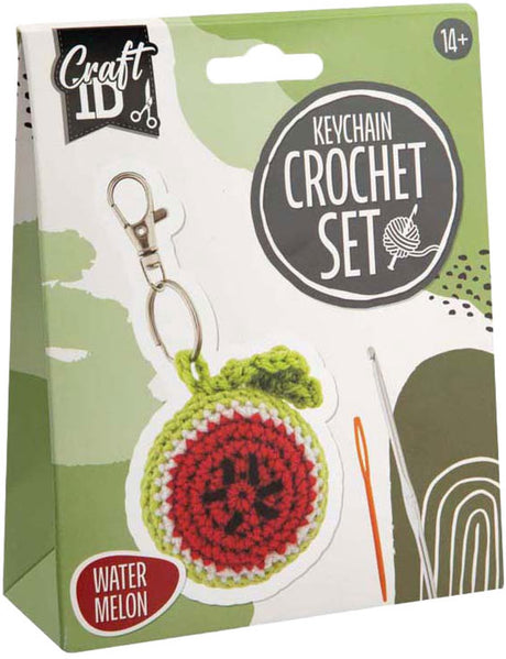 Creative craft group haakpakket sleutelhanger watermeloen - incl. naald en draad
