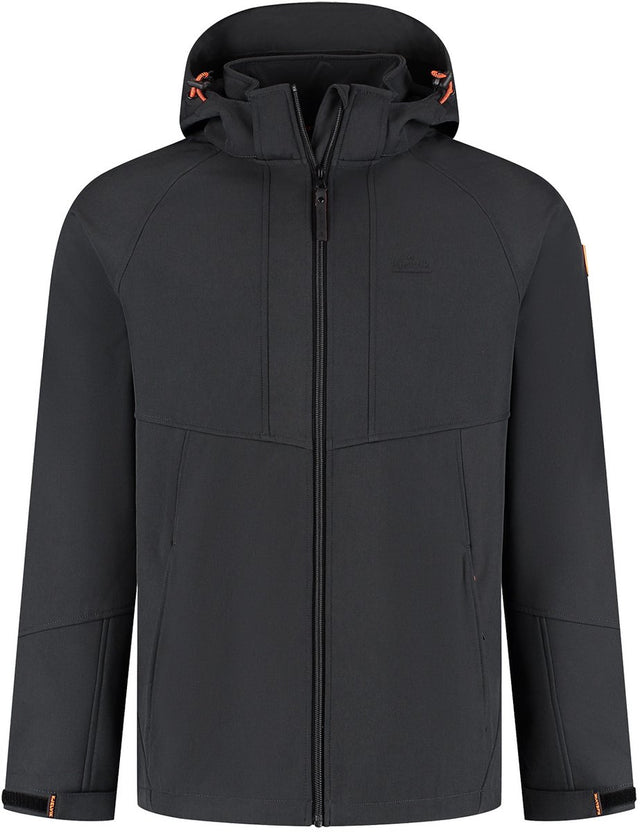 Kjelvik outdoorjas rik zwart