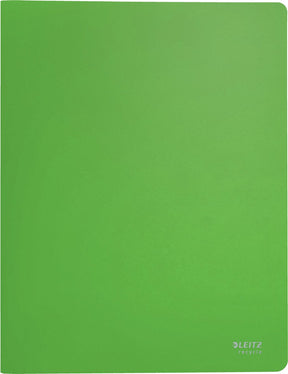 Leitz recycle showalbum a4 - 40 hoezen - 90% pre- en post-consumer gerecycled plastic - groen