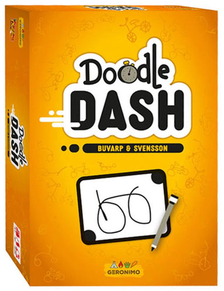 Geronimo games doodle dash - - tekenspel - wedstrijdspel - 3-7 spelers - vanaf 10 jaar