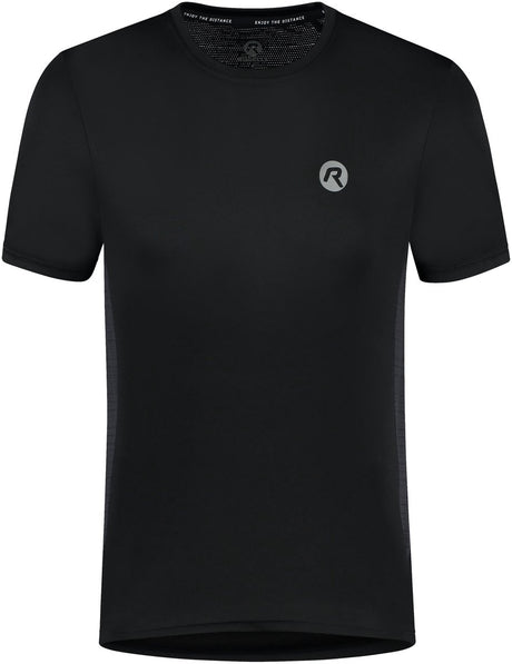 Rogelli core heren hardloopshirt - korte mouw - ademend - zwart