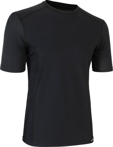 Gripgrab - windbreaking thermal korte mouw fiets ondershirt windafwijzend lente herfst thermoshirt - zwart - heren - maat s
