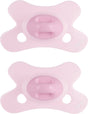 Difrax fopspeen dental - 0 tot 6 maanden - lichtroze - 2 stuks