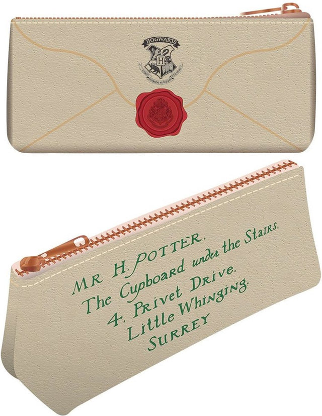 Harry potter hogwarts letter etui meerkleurig - polyester - fan merch, film, hogwarts
