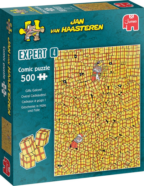 Jan van haasteren legpuzzel - expert 4 overal cadeautjes, 500st.