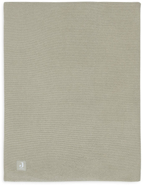 Jollein deken wieg 75x100cm basic knit olive green