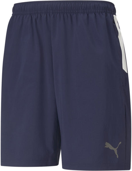 Puma teamliga sideline shorts heren sportbroek - peacoat- black- white