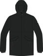 Brunotti nelson heren parka regen jas - zwart - l