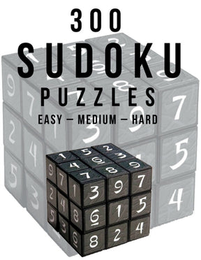 300 sudoku puzzles easy - medium - hard