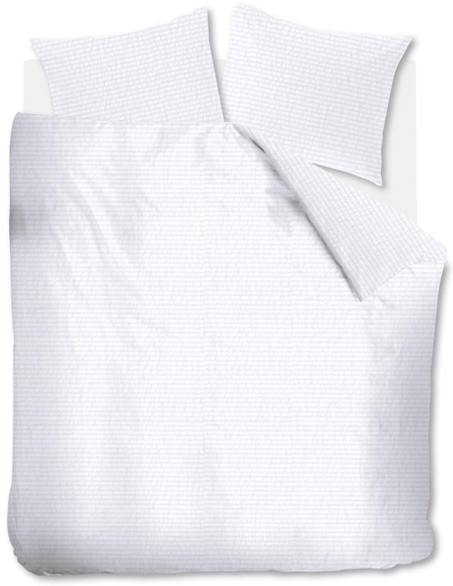 Beddinghouse summer dekbedovertrek - effen - tweepersoons - 200x200 220 - blue grey