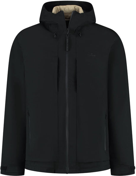 Kjelvik melo heren outdoorjas - zwart 4xl