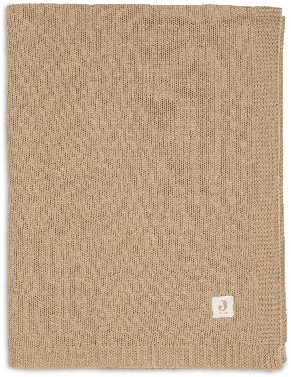 Jollein deken wieg 75x100cm sprinkle knit hazel