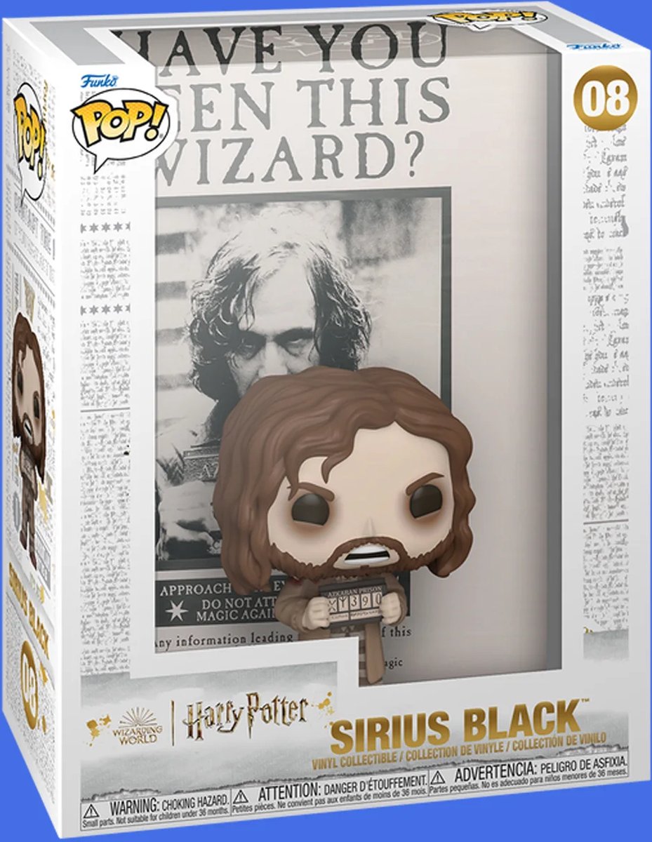 Funko pop! harry potter - sirius black wanted cover #08