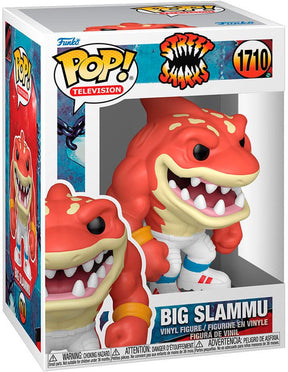 Funko street sharks pop! television vinyl figure big slammu 9 cm pop! figuur