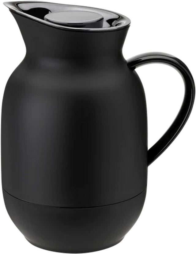 Stelton thermoskan voor koffie amphora soft black 1 liter