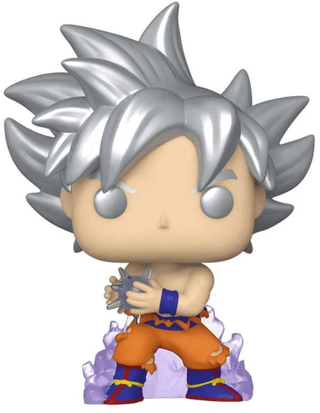 Funko pop! animation: dragon ball z - goku (ultra instinct with kamehameha) #1211 convention exclusive vaulted