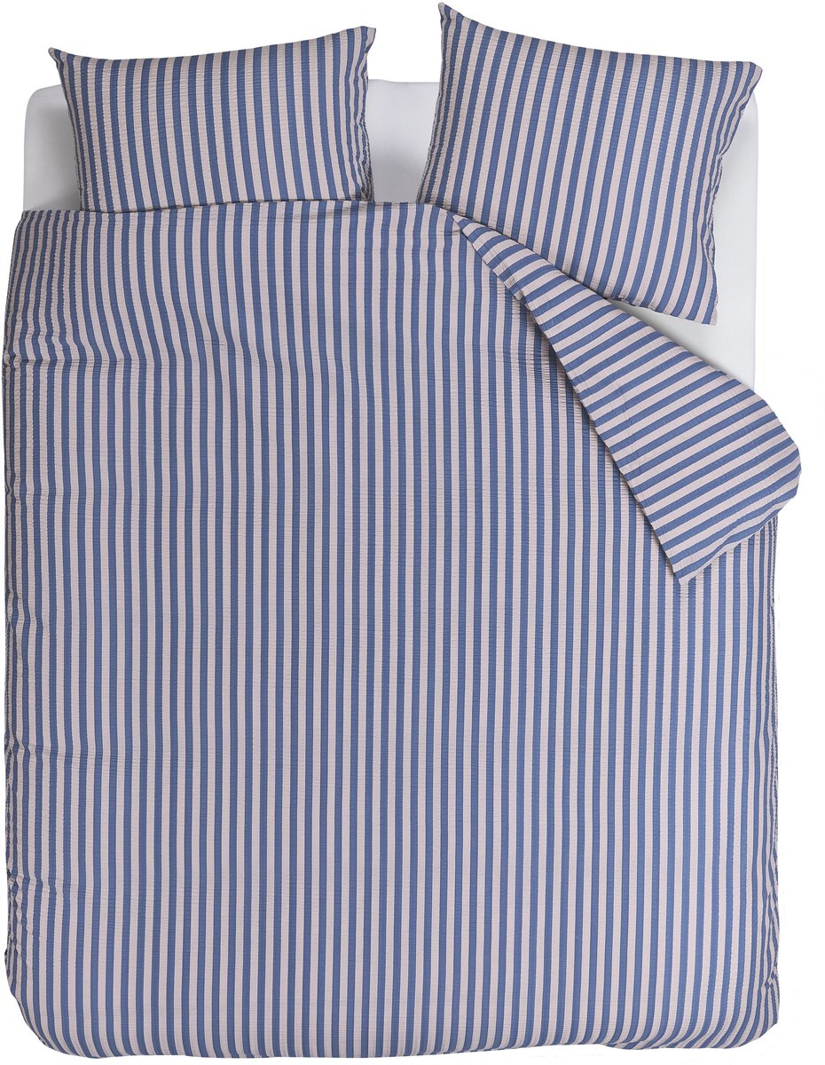 Beddinghouse veya dekbedovertrek - tweepersoons - 200 x 200 220 cm - blauw