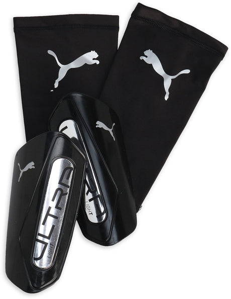 Puma ultra light sleeve unisex scheenbeschermer - black- silver xl