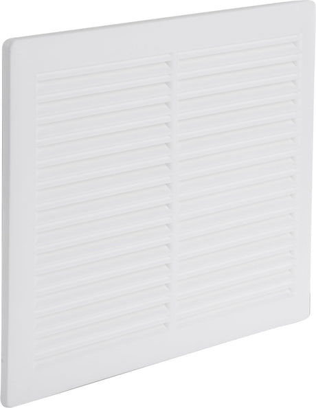 Starx ventilatierooster - afsluitbaar met trekkoord - verdekte bevestiging - gemaakt van kunststof - afmeting 250 x 200 mm - doorlaat 235 cm² - kleur wit - geschikt voor ventilatie in woning
